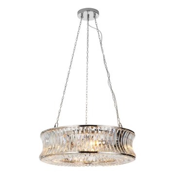 Endon 104528 - Luster na reťazi 6xE14/6W/230V lesklý chróm