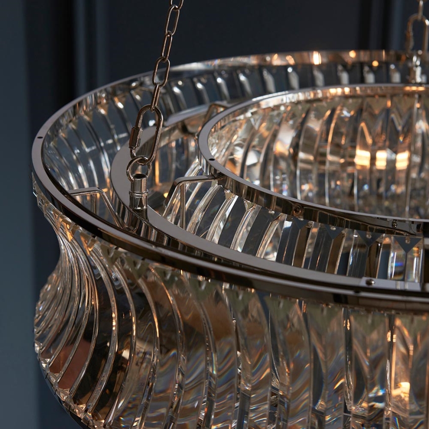 Endon 104528 - Luster na reťazi 6xE14/6W/230V lesklý chróm