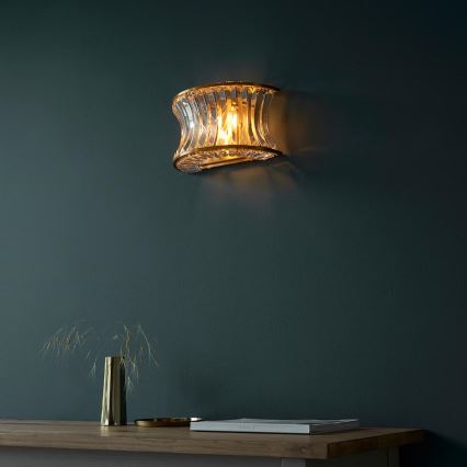 Endon 106812 - Nástenné svietidlo 2xE14/7W/230V zlatá