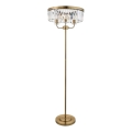 Endon 110644 - Stojacia lampa CHESTERFIELD 3xE14/6W/230V mosadz