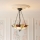 Endon 111879 - Luster na reťazi Tiffany INGRAM 3xE27/10W/230V pr. 45 cm