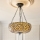 Endon 111882 - Luster na reťazi Tiffany MILLE FEUX 3xE27/10W/230V pr. 45 cm