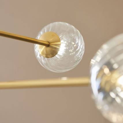 Endon 114039 - Luster na tyči 6xG9/3,2W/230V zlatý