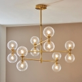 Endon 114041 - Luster na tyči 12xG9/3,2W/230V zlatá