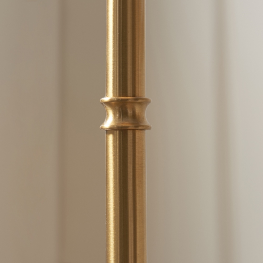 Endon 114778 - LED stmievateľná nabíjacia stojacia lampa BURLEY LED/1,5W/5V 3600 mAh mosadz/modrá