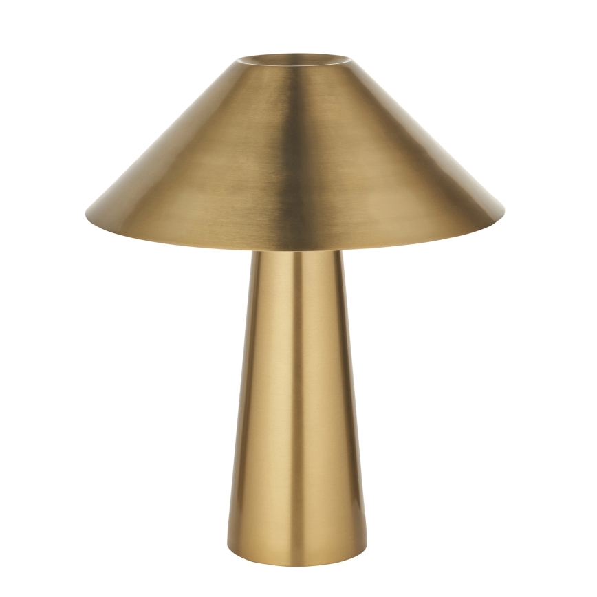 Endon 118685 - Stolová lampa ISAK 1xE27/10W/230V zlatá