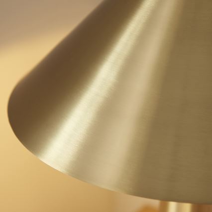 Endon 118685 - Stolová lampa ISAK 1xE27/10W/230V zlatá