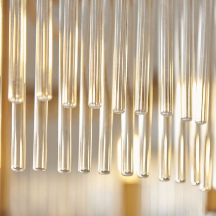 Endon 119110 - Luster na reťazi CLERMONT 5xE14/6W/230V mosadz