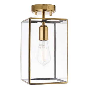 Endon 119143 - Prisadený luster HAMMOND 1xE27/10W/230V mosadz