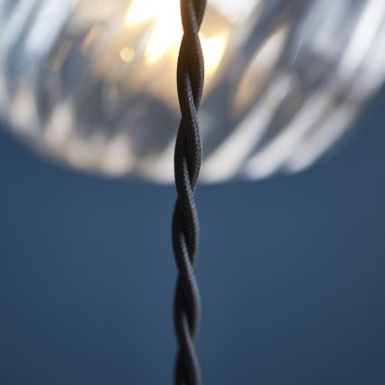 Endon 119435 - Závesný luster na lanku ALLEGRA 5xE14/7W/230V mosadz