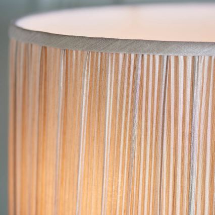 Endon 63648 - Stolná lampa STANFORD 2xE14/40W/230V mosadz/béžová