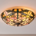 Endon 63922 - Stropné svietidlo Tiffany ASHTON 2xE27/60W/230V priemer 45 cm
