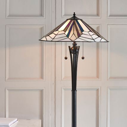 Endon 63934 - Stojacia lampa ASTORIA 2xE27/60W/230V pr. 48 cm