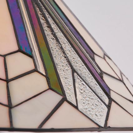 Endon 63937 - Luster na reťazi Tiffany ASTORIA 1xE27/60W/230V pr. 40 cm