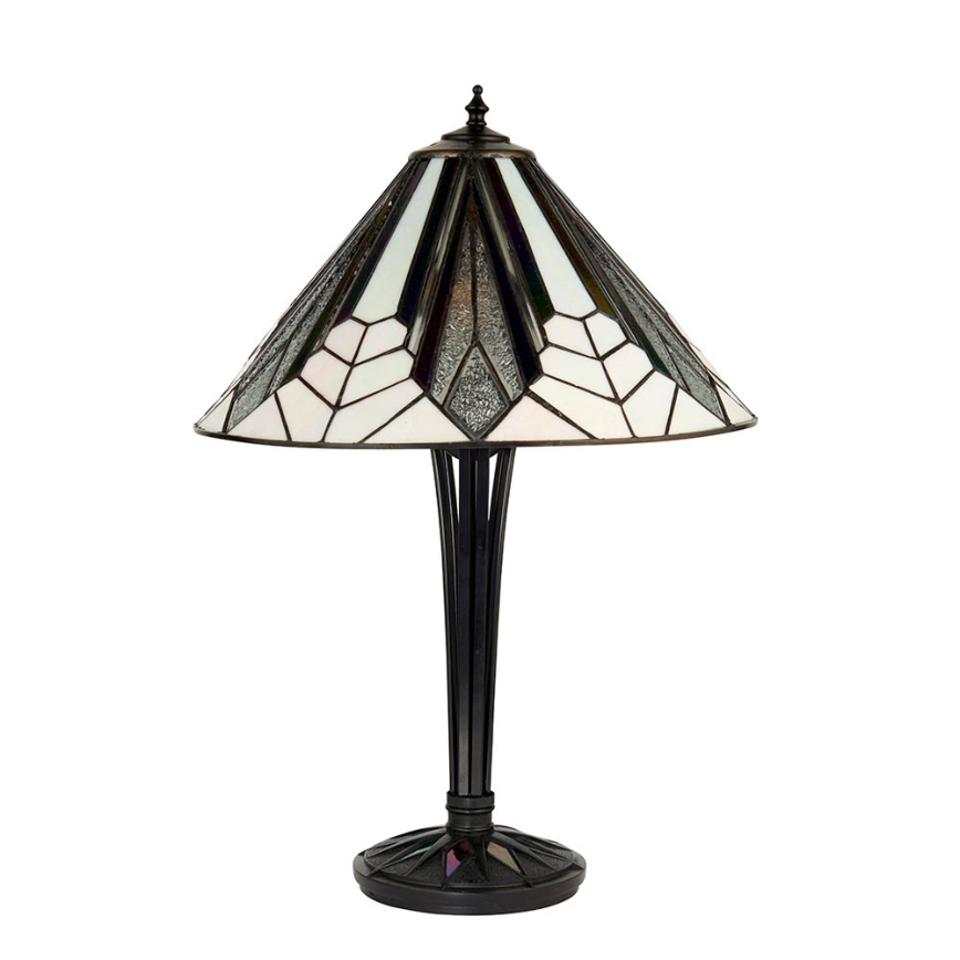 Endon 63939 - Stolná lampa Tiffany ASTORIA 2xE27/60W/230V pr. 40 cm