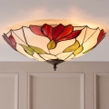 Endon 63960 - Stropné svietidlo Tiffany BOTANICA 2xE27/60W/230V priemer 45 cm