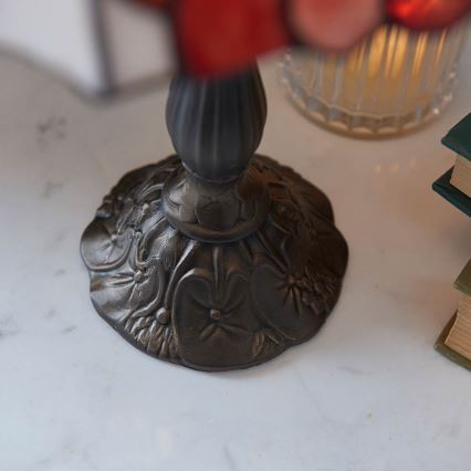 Endon 63963 - Stolná lampa Tiffany BOTANICA 1xE14/40W/230V, priemer 16 cm