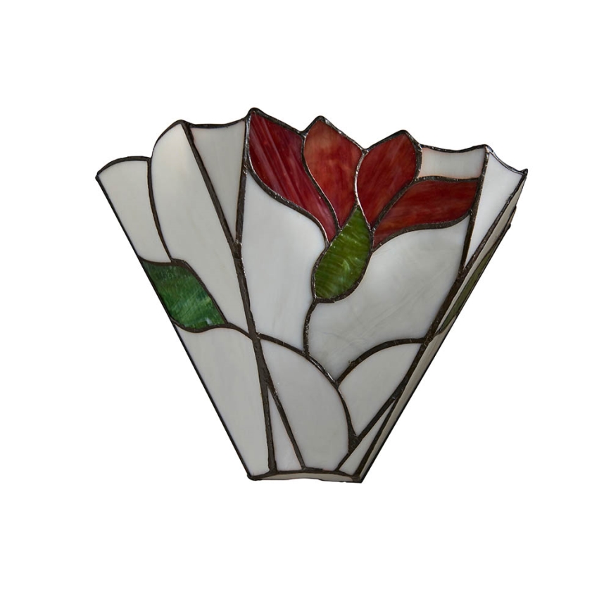 Endon 63964 - Nástenné svietidlo Tiffany BOTANICA 1xE14/40W/230V