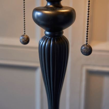 Endon 63972 - Stojacia lampa Tiffany BROOKLYN 2xE27/60W/230V priemer 50 cm