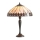 Endon 63982 - Stolná lampa BROOKLYN 1xE27/60W/230V priemer 40 cm