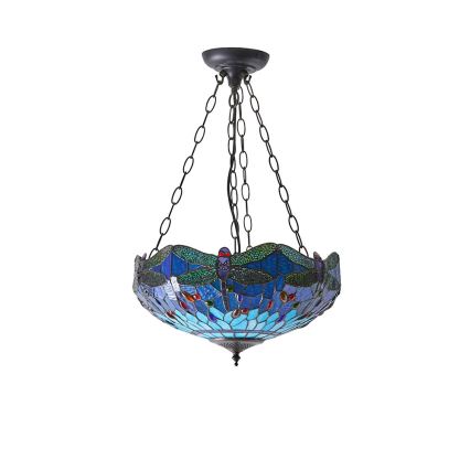 Endon 64075 - Luster na reťazi DRAGONFLY 3xE27/60W/230V pr. 41 cm