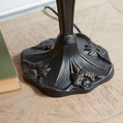 Endon 64085 - Stolná lampa Tiffany DRAGONFLY 2xE27/60W/230V pr. 41 cm