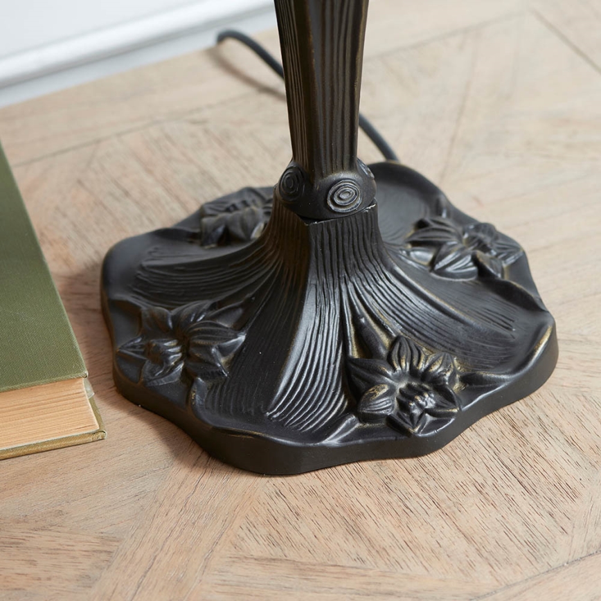 Endon 64085 - Stolná lampa Tiffany DRAGONFLY 2xE27/60W/230V pr. 41 cm