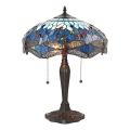 Endon 64089 - Stolná lampa DRAGONFLY 2xE27/60W/230V pr. 41 cm
