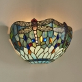 Endon 64102 - Nástenné svietidlo Tiffany DRAGONFLY 1xE14/40W/230V