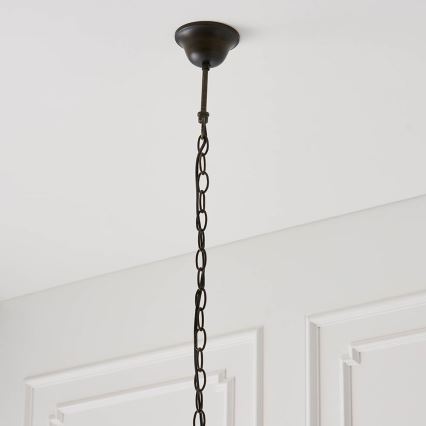 Endon 64162 - Luster na reťazi HECTOR 1xE27/60W/230V pr. 40 cm