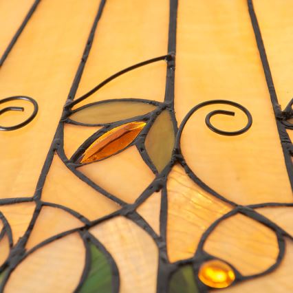 Endon 64194 - Luster na reťazi Tiffany JAMELIA 3xE27/60W/230V, priemer 50 cm