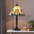 Endon 64195 - Stolová lampa Tiffany JAMELIA 1xE27/60W/230V priemer 31 cm