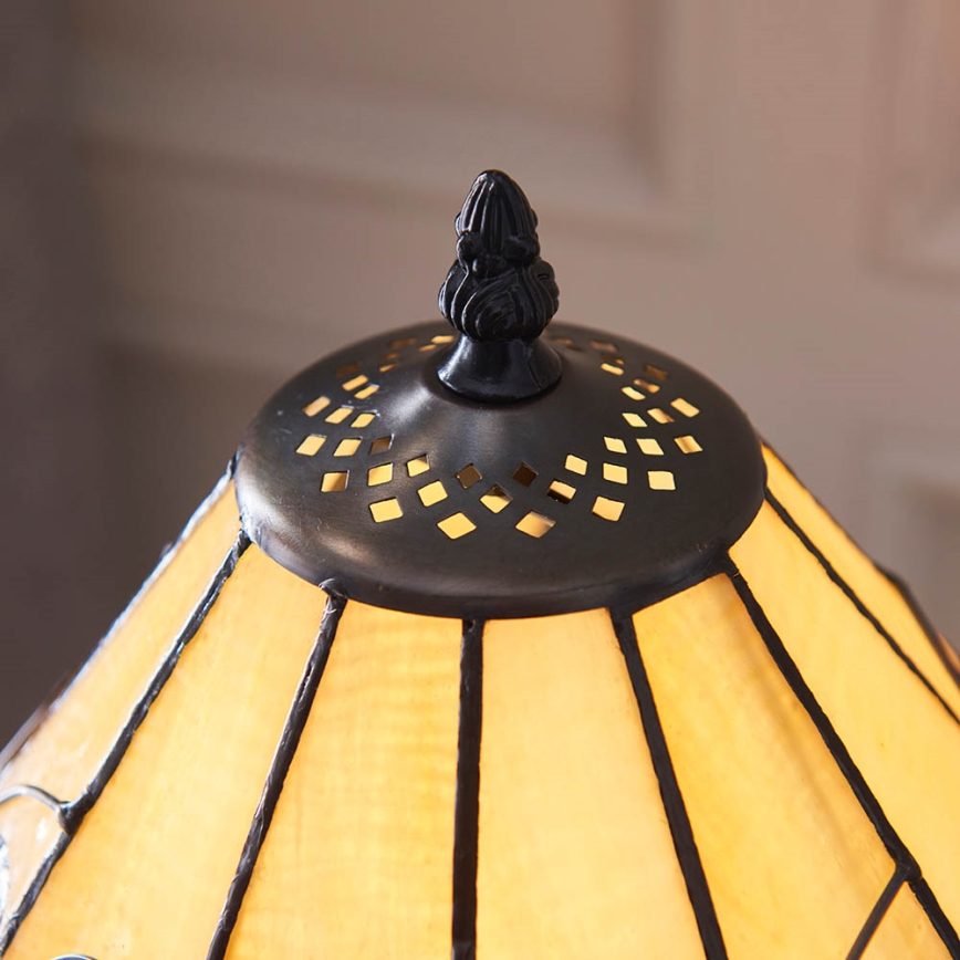 Endon 64195 - Stolová lampa Tiffany JAMELIA 1xE27/60W/230V priemer 31 cm