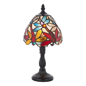 Endon 64246 - Stolová lampa Tiffany LORETTE 1xE14/40W/230V pr. 15 cm