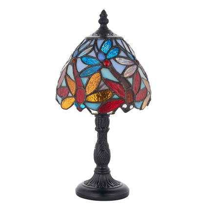 Endon 64246 - Stolová lampa Tiffany LORETTE 1xE14/40W/230V pr. 15 cm