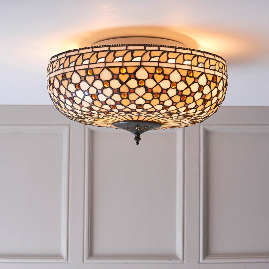 Endon 64276 - Stropné svietidlo MILLE FEUX 2xE27/60W/230V pr. 45 cm