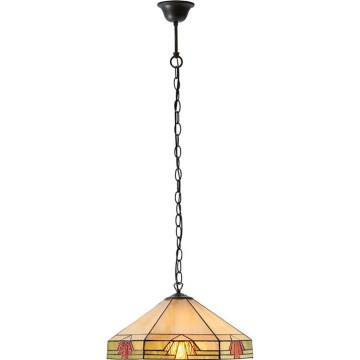 Endon 64285 - Luster na reťazi NEVADA 1xE27/60W/230V pr. 35 cm