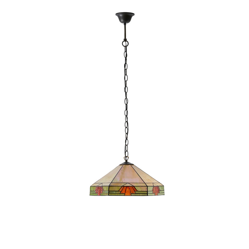 Endon 64285 - Luster na reťazi NEVADA 1xE27/60W/230V pr. 35 cm