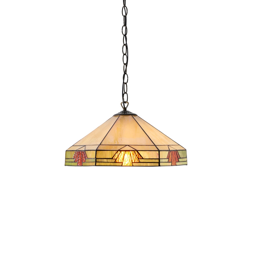 Endon 64285 - Luster na reťazi NEVADA 1xE27/60W/230V pr. 35 cm