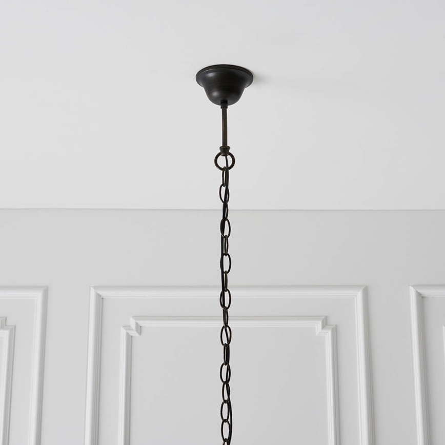 Endon 64285 - Luster na reťazi NEVADA 1xE27/60W/230V pr. 35 cm