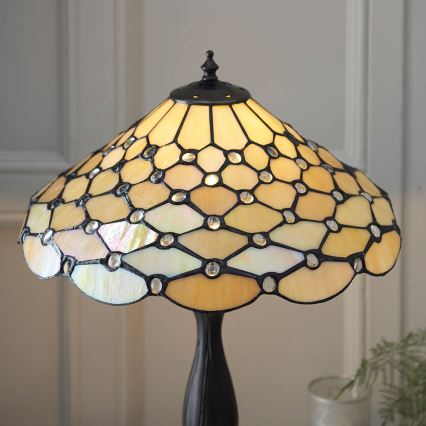Endon 64301 - Stolná lampa PEARL 1xE27/60W/230V pr. 37 cm