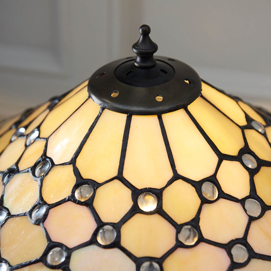 Endon 64301 - Stolná lampa PEARL 1xE27/60W/230V pr. 37 cm