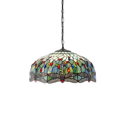 Endon 66148 - Luster na reťazi DRAGONFLY 3xE27/60W/230V pr. 50 cm