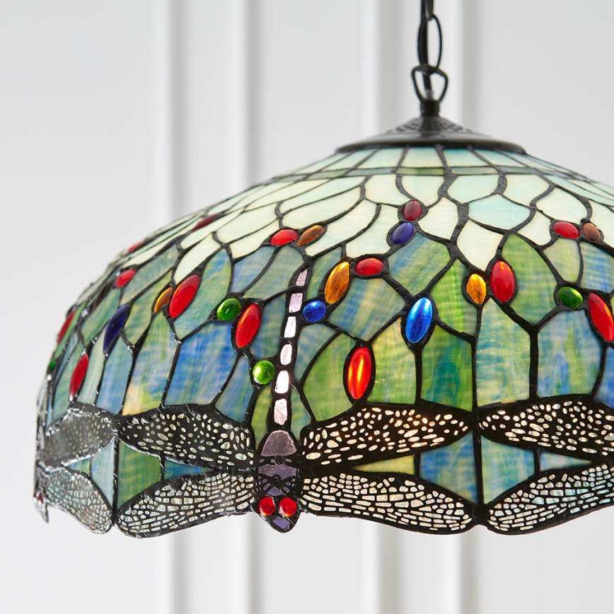 Endon 66148 - Luster na reťazi DRAGONFLY 3xE27/60W/230V pr. 50 cm
