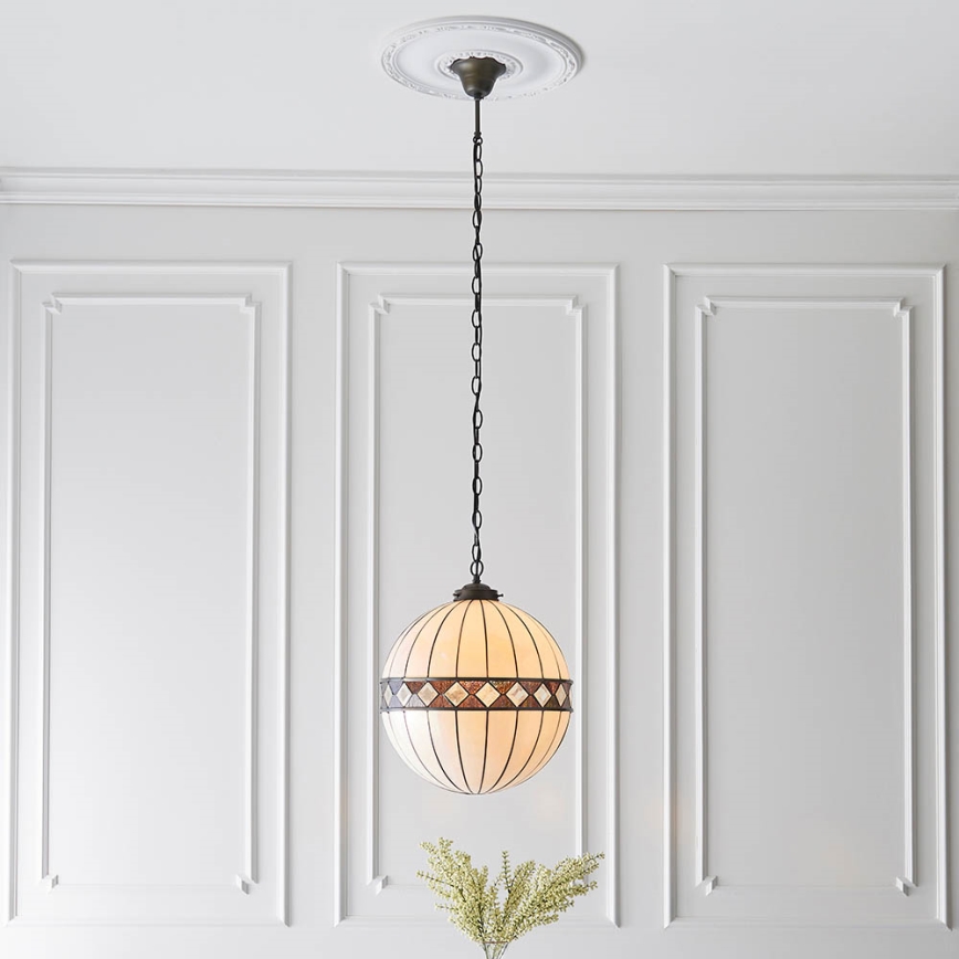 Endon 67045 - Luster na reťazi FARGO 1xE27/60W/230V pr. 40 cm