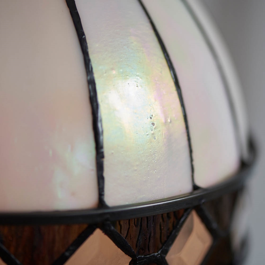 Endon 67045 - Luster na reťazi Tiffany FARGO 1xE27/60W/230V priemer 40 cm