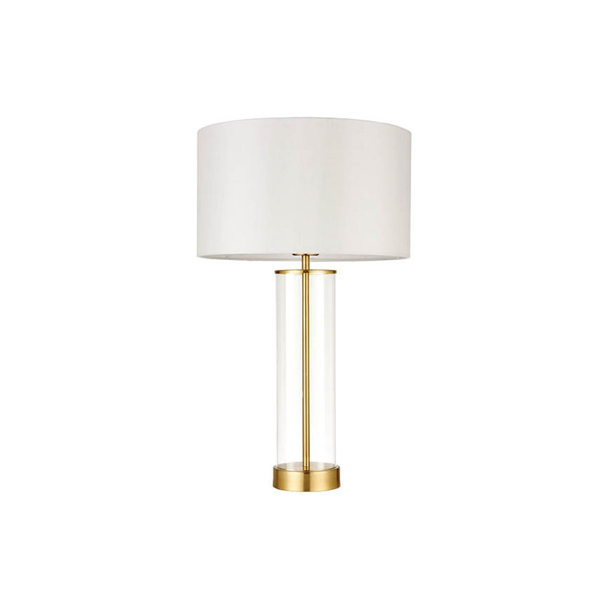 Endon 68802 - Stmievateľná dotyková stolná lampa LESSINA 1xE27/10W/230V zlatá/biela