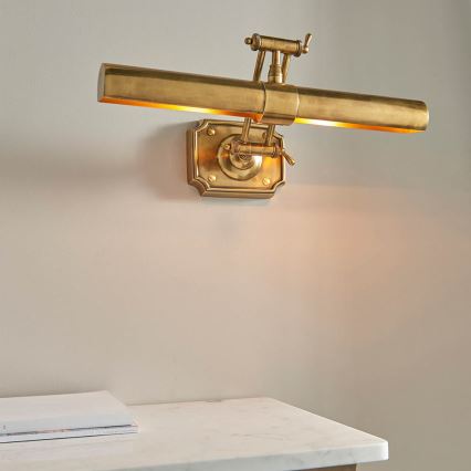 Endon 69833 - Obrazové svietidlo WINCHESTER 2xE14/6W/230V 51 cm mosadz