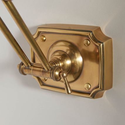 Endon 69833 - Obrazové svietidlo WINCHESTER 2xE14/6W/230V 51 cm mosadz