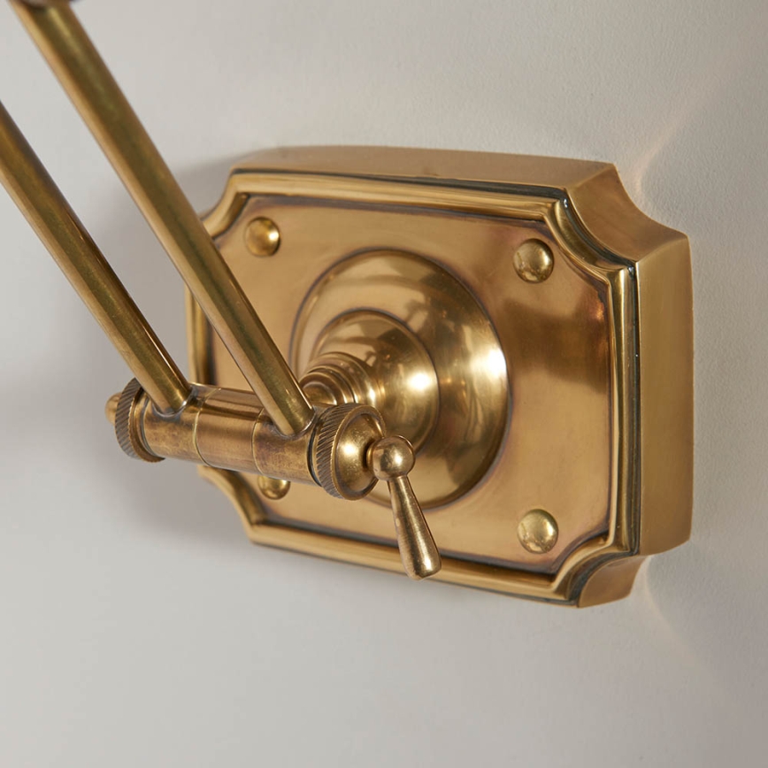 Endon 69833 - Obrazové svietidlo WINCHESTER 2xE14/6W/230V 51 cm mosadz